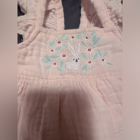 Cat & Jack Bunny Romper -0-3M - Picture 3 of 3